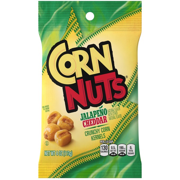 CORN NUTS Ranch Crunchy Corn Kernels Snack, 4 Ounce (Pack of 12)