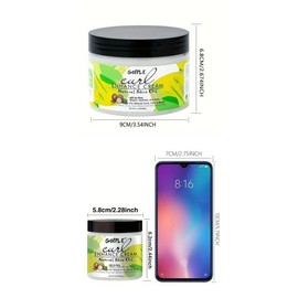 Goiple Coconut Oil Hair Care Cream, Smoothing Curl Defining Cream, Nourishing Hair Care & Styling Product for Women & Girls - Volume: 100g, Specification: one-size