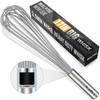 Walfos Whisk,17in Large Whisks, Heavy Duty Stainless Steel Wire Whisk