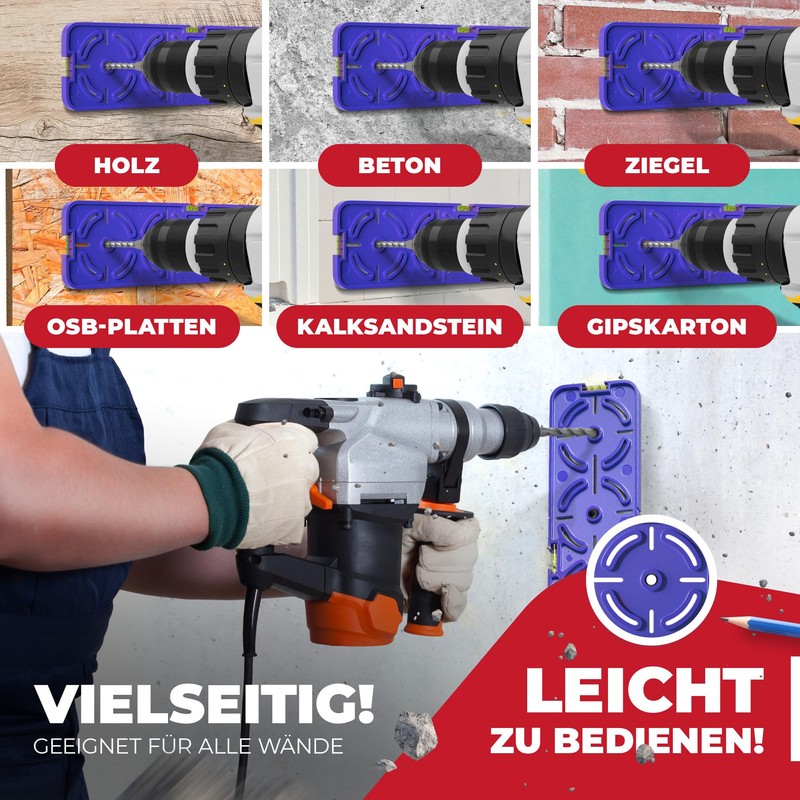 MaKoen Drilling template for sockets, switch boxes with 71 mm