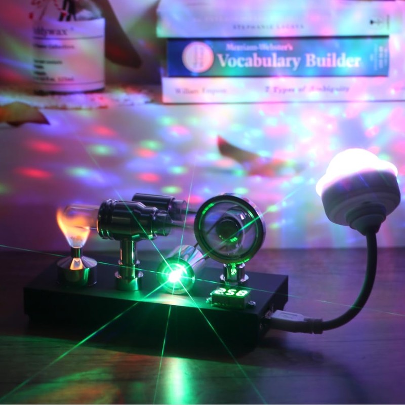 Sunnytech - Motor de aire caliente Stirling Generador de electricidad