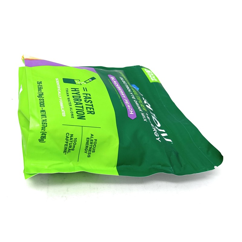 Liquid I.V. Hydration Multiplier + Energy Drink Mix, BlackBerry Peach