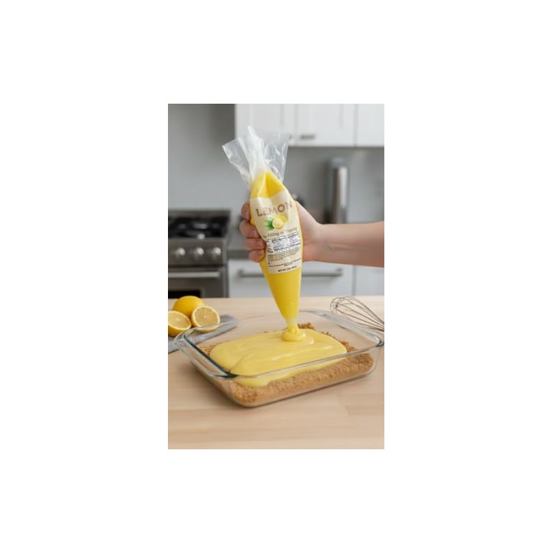 Lemon Pie Filling Easy Squeeze Bag, 2 lb – Thick