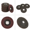 Pack of 10 grit 60 sanding sanding discs, polishing disc,