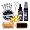 Kit Aseo Y Cuidado Barba Bigote Cuchillas Afeitado Men 8pcs