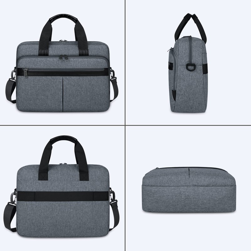 Laptop Bag 15.6 Inch Waterproof Briefcase for Men Large Laptop