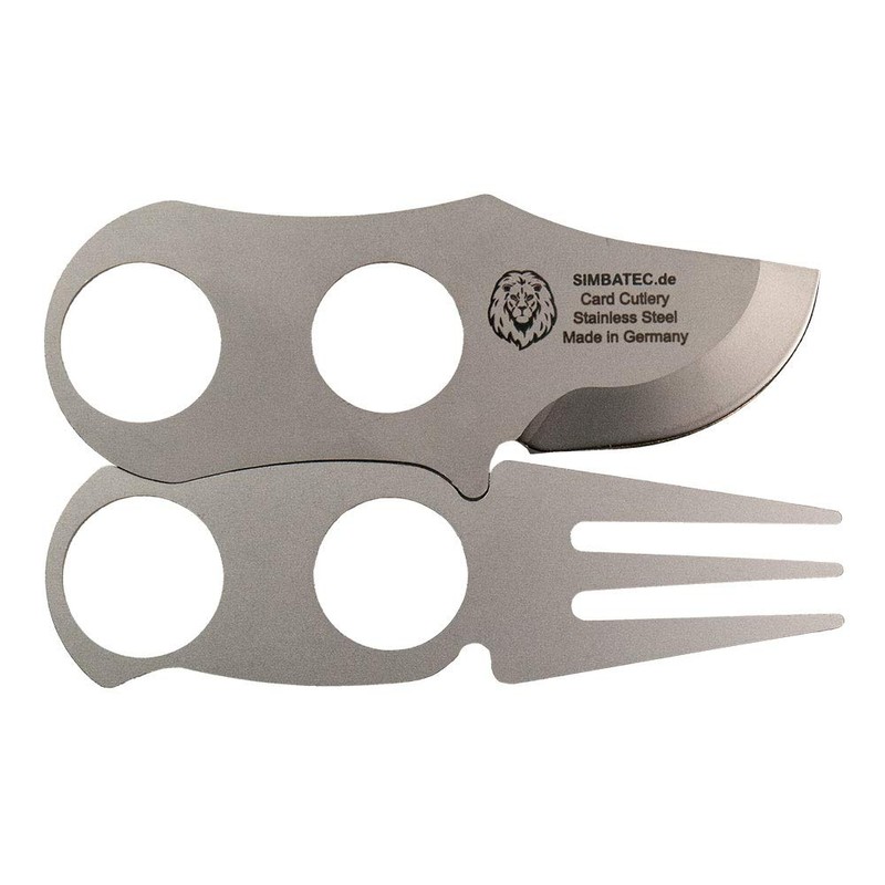 SIMBATEC Card - Cutlery made of stainless steel - Made