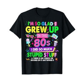 80s Design For Women Rave Outfit & 80s Festival Costume T-Shirt