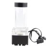 Computerwasserpumpe, 800L/H Fließgeschwindigkeit, 4 Meter Pumpenkopf, Integriertes Design mit Wasserbehälter