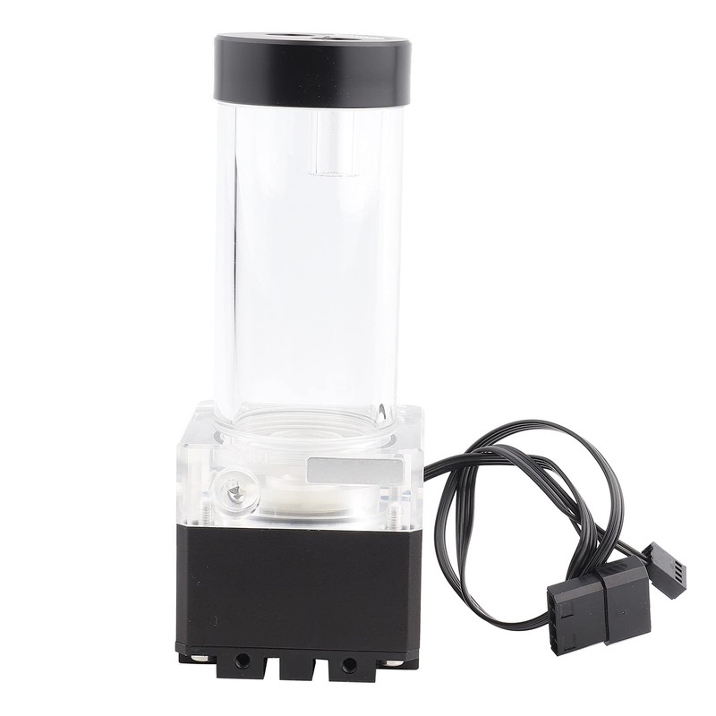 Computerwasserpumpe, 800L/H Fließgeschwindigkeit, 4 Meter Pumpenkopf, Integriertes Design mit Wasserbehälter