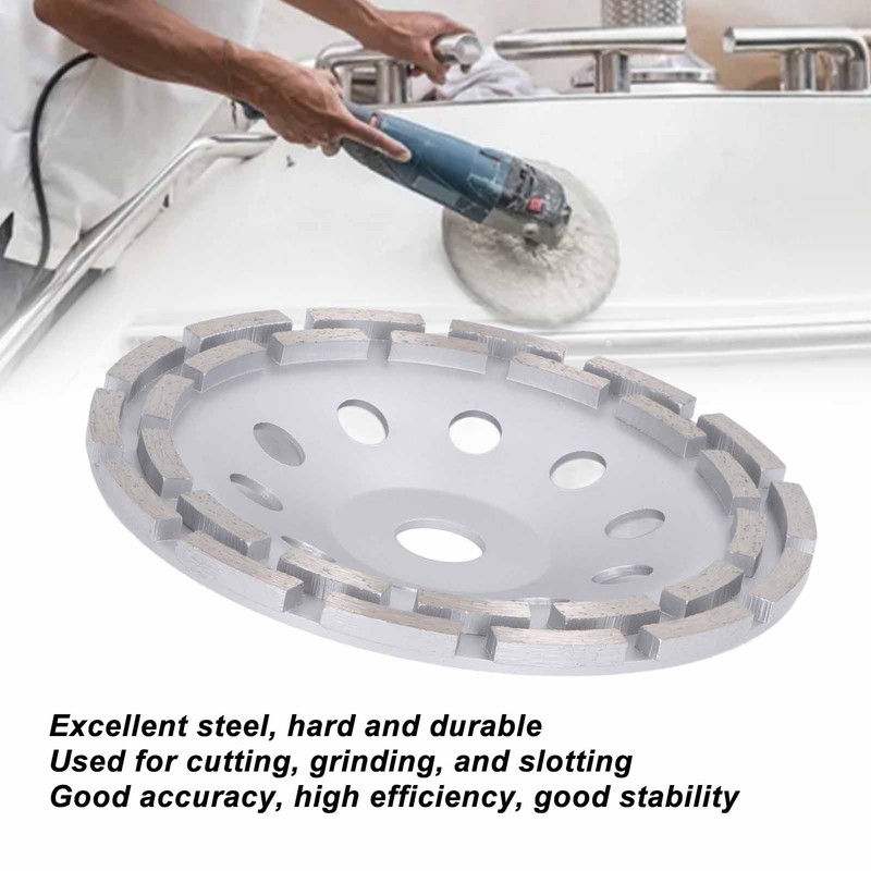 18CM Grinding Wheel for 180 Angle Grinder Segment Steel Saw