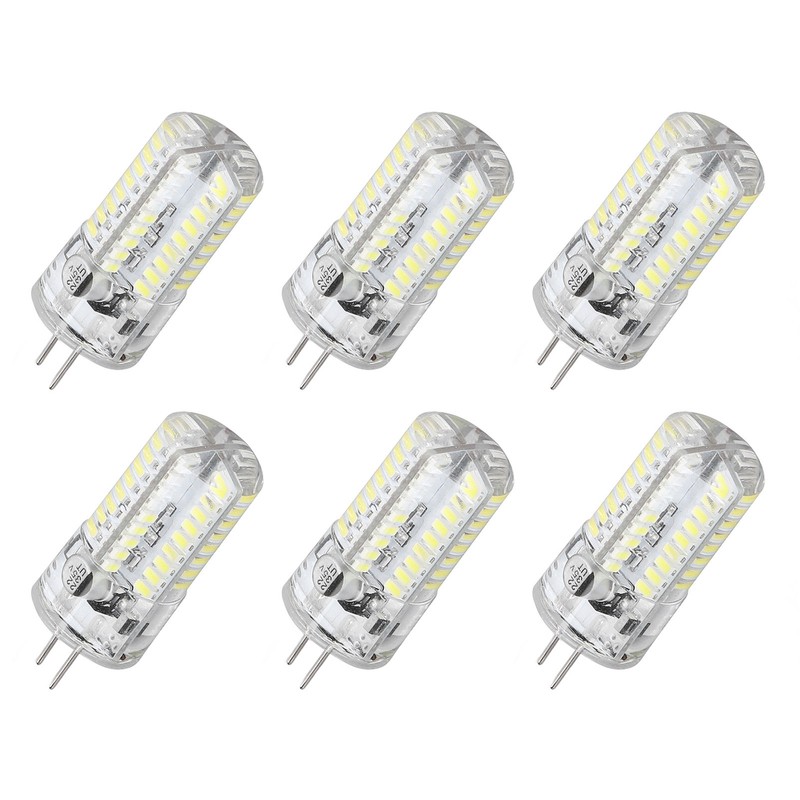 6 Pcs G4 LED Bulbs Bi Pin Base Light Bulbs