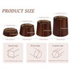 Wood Bed Furniture Risers Blocks - 3 inch Set of
