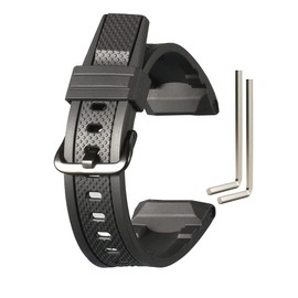 WRISTARMOR Men's resin watch band Replacement for casio GST-S110 GST-W100C GST-W110 GST-S100G GST-S210B GST-S300 GST-W300G GST-W300 GST-S300G Watch strap