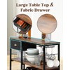 KATHY&BOB Morden Wood Wine Rack Freestanding Floor, 5-Tier Wine Storage