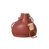 Medieval Steel Canteen Bottle 0.5 Litres Leather Covered Water Bottle