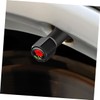 Zerodeko 4pcs Cute Red Rose Tire Valve Stem Caps Dustproof