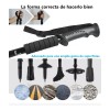 2 Pcs Bastones Senderismo Plegables Trail Running Y Trekking