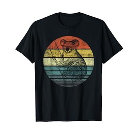 Koala Bear Gifts Retro Sunset Animal Lover Koala Silhouette T-Shirt