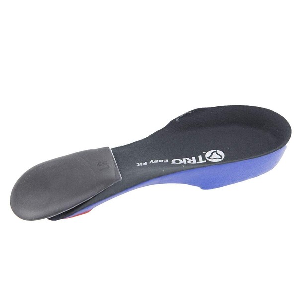 Trio Easy Fit Insoles | 3/4 Length Orthotic Insoles with Arch Support and Heel Wedge | Slim Fit Ideal for smaller feet Arch & Heel Support | Built, , ,