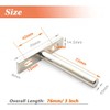 Mesee 6 Packs Floating Shelf Support, 3 Inch Invisible Floating