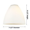 Innovations 516-1C-BAB-GBD-752 One Light Semi-Flush Mount from Ballston Collection