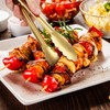 Luxshiny 4pcs Golden Stainless Steel Serving Tongs for Cooking, BBQ,