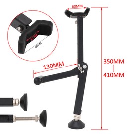 JFG RACING Motorcycle Wheel Lift Stand With Handle, 2.0 Portable Universal Trail Stand for Most Motorcycle Bicycle Dirt Bike Mini Bike, Black