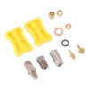 Bike Brake Hose Connector Aluminum Alloy Hydraulic Brake Hose Straight