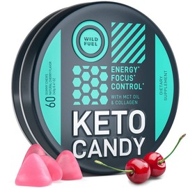 와일드 퓨엘 케토 케토번 케토제닉 케토 구미 콜라겐 플러스 MCT 오일 60 체리구미 Wild Fuel Keto Ketobum Ketogenic Keto Gummy Collagen Plus MCT Oil 60 Cherry Gummies