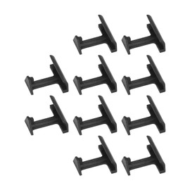 Clip de Drenaje del Panel Solar Abrazadera de Guía de Agua del Panel Fotovoltaico a Prueba de Polvo 10 Piezas Compactas para Exteriores (3,5 cm)