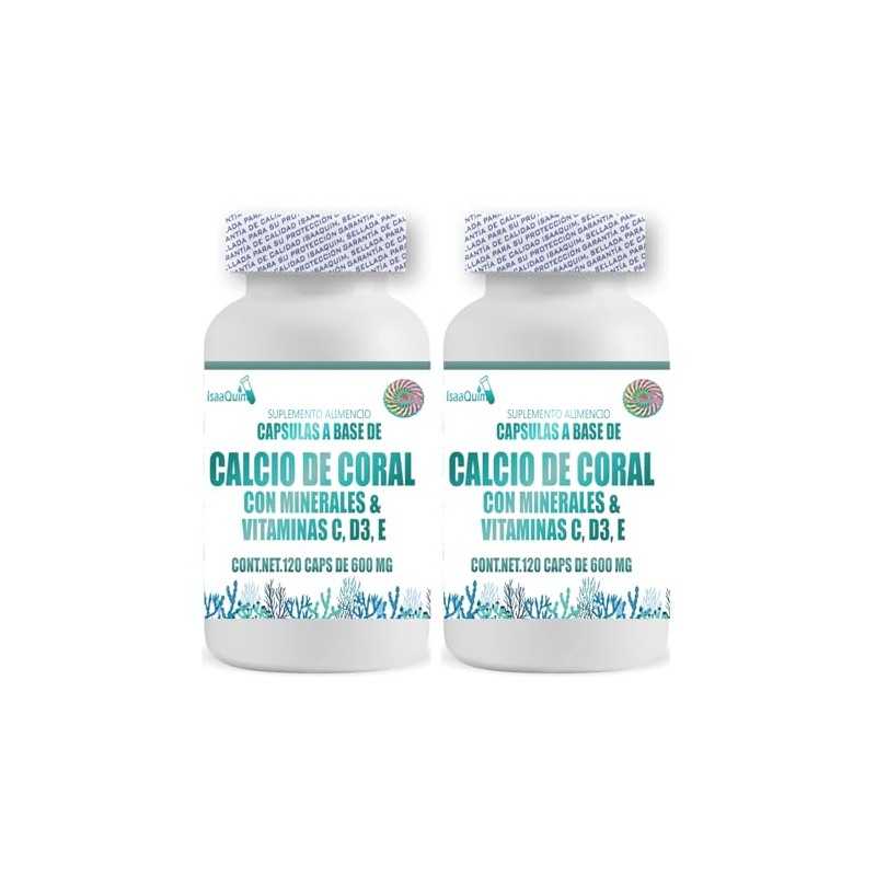DUO de Calcio de Coral con Vitaminas & Minerales 120