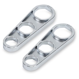 LANZLC Tap Aerator Mixing Nozzles Key Pack of 2, M16/M18/M20/M22/M24/M28 Stainless Steel Mixing Nozzle Wrench, Tap Wrench, Aerator Mixing Nozzle Aerator for Assembly and Disassembly