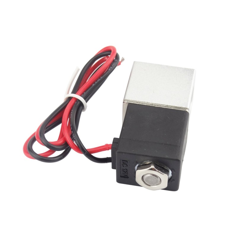 Plum Garden 1/4inch DC 12V 2 Way Normally Closed Electric
