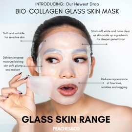 Bio-Collagen Overnight Face Mask | K-Beauty | Korean Skin Care Mask | Glass Skin Face Mask | Deep Hydrating | Firming Mask | Pore Minimising Face Mask | Collagen Face Mask