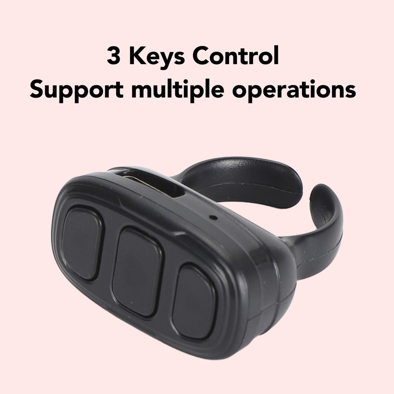 Bluetooth Video Page Turner Finger Remote Controller for Video Browsing