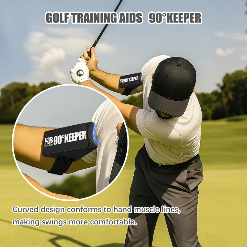 SPOFLY SKW Golf Swing Trainer Aid, 90° Keeper Posture Correction