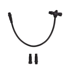 For NMEA 2000 T to Male Backbone Cable with Male Female Terminator Set M12 5 Pin for B G Network