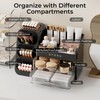 UFORU Makeup Organizer for Vanity with Brush Holder, Countertop Skincare