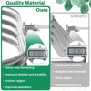 TATAANTY Galvanized Raised Garden Bed for Outdoor: 4X2X1ft Durable Metal