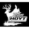 USA Wheel Covers Team Hoyt Bowhunting Deer Jumping Back car