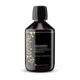 ZinZino BalanceOil+ Premium - Fish Oil with Omega-3, Omega-7 & Vitamin D3 - For Heart, Brain & Immune System - 300 ml