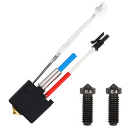 IdeaFormer Extruder Hotend Kit with 0.4 mm Hardened Steel Nozzle for Anycbic Kobra 2/Kobra 2 Pro/Kobra 2 Neo/Kobra 2 Plus/Kobra 2 Max, Kobra 2 Hot End Extruder Heating Block Thermister Hardened Nozzle