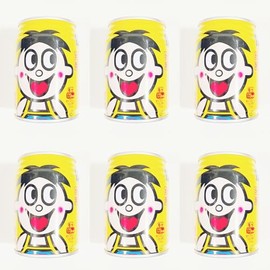 Milk Flavoured Drink-Artificial Fruit Juice Flavor,245ml,6 Cans 果汁味