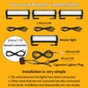 EASE2U E Emergency Strobe Lights for Vehicle, 4 in 1