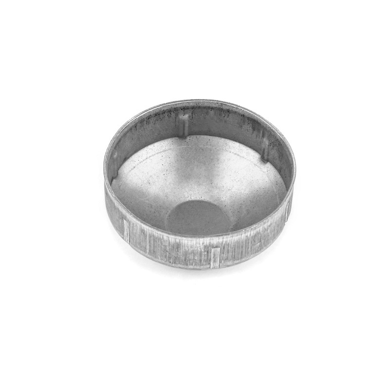 QWORK Fence Post Cap, 2-3/8" Chain Link Round End Cap