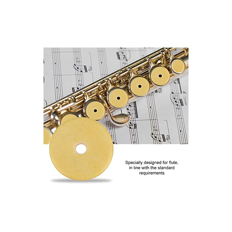 Jiayouy Pack of 16 Flute Pads Repair Kit Flutes Replacement
