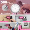 GRENPRO 4V Electric Screwdriver Rechargeable 29pcs, Cordless Screwdriver, USB Small