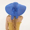 MMOOVV Straw Hats Summer Visor Protection Hat with Wide for
