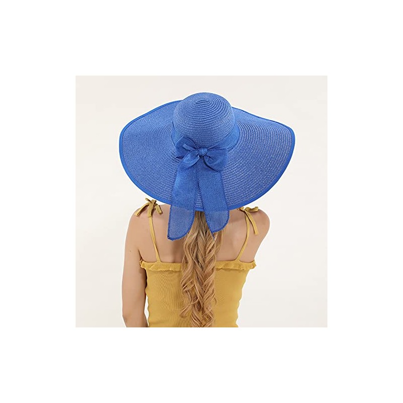 MMOOVV Straw Hats Summer Visor Protection Hat with Wide for